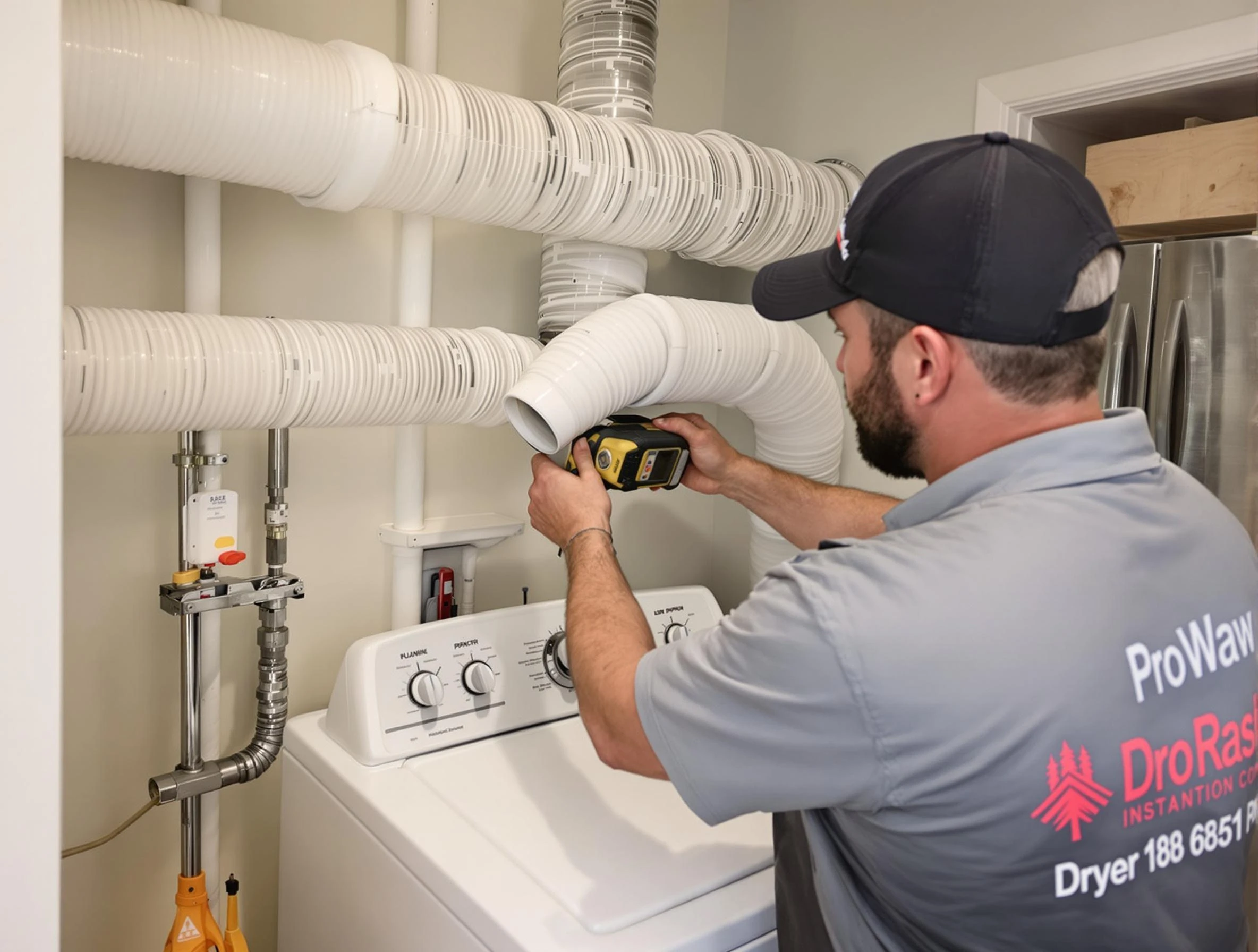 Professional dryer vent hose installation by Indio Dryer Vent Cleaning in Indio